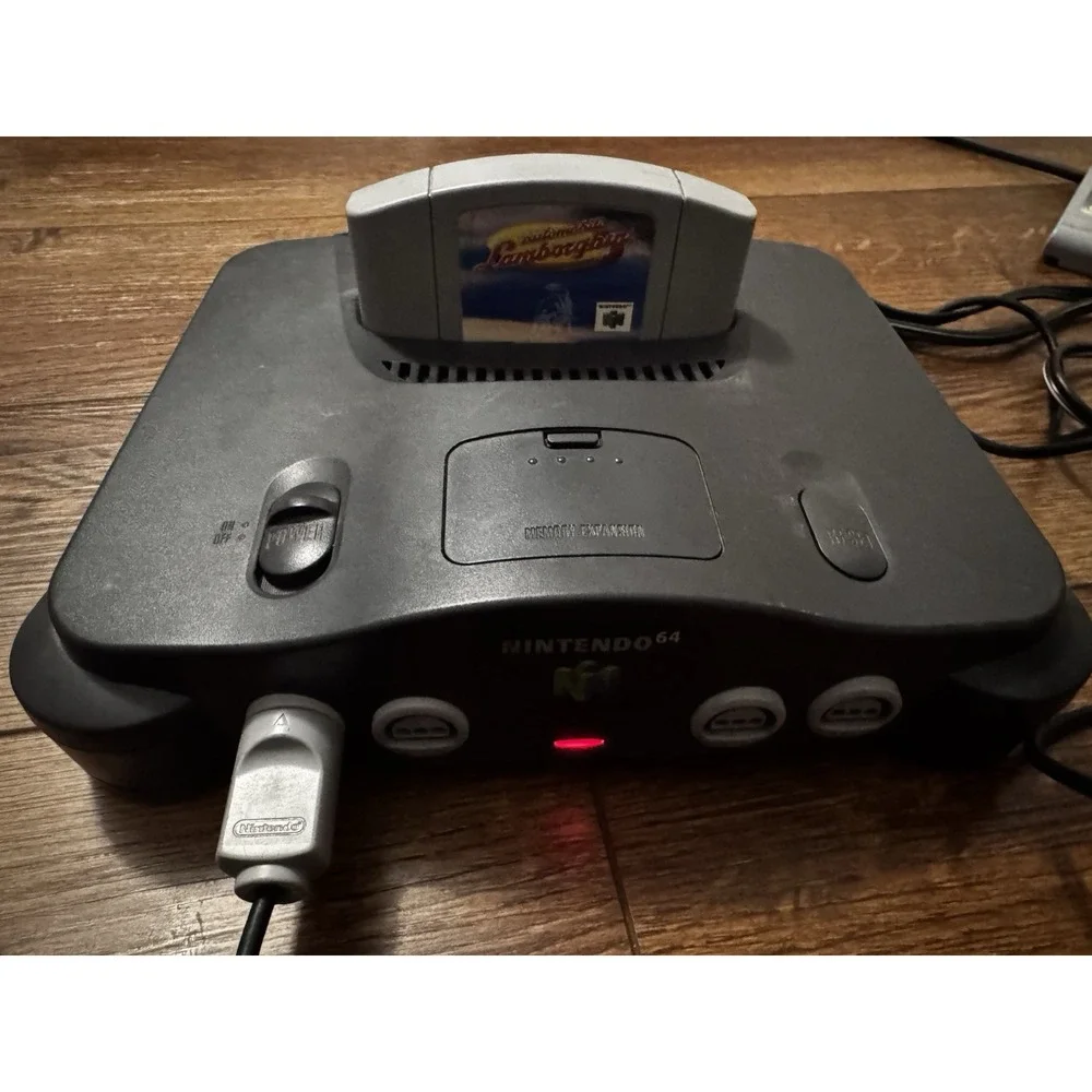 Nintendo 64 Console With OEM Controller N64 Tested And Working NUS-001 USA